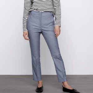 Zara jogger waist pants in Indigo